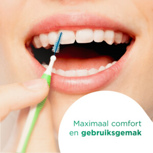 6x GUM Trav-Ler Ragers Geel 1.3mm - 30.75 euro