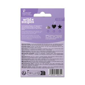 Wild Stripes Anti-Pimple Patches Holo Clear - 4.95 euro