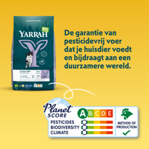 Yarrah Bio Grainfree Kattenvoer Sterilised 6 kg