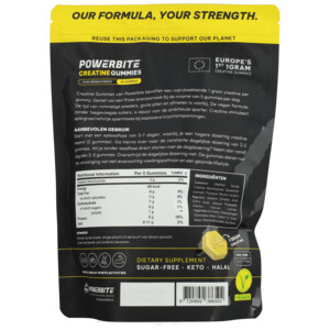 Powerbite Creatine Caribbean Pineapple Flavour - 21.75 euro