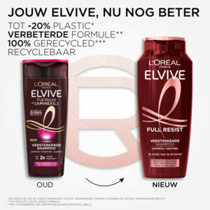 6x L'Oréal Elvive Full Resist Shampoo - 21.55 euro