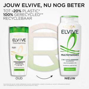 3x L'Oréal Elvive Multivitamines Shampoo - 15.86 euro