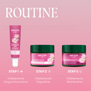 3x WELEDA Wilde Rozen & Witte Thee Vitaliserende Dagcrème - 65.45 euro
