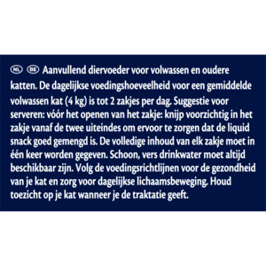 11x Felix Kattensnack Deli Moments Liquid Kip - 17.69 euro