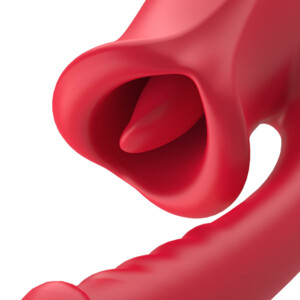 Easytoys Clitoris Vibrator met Dildo The Rose - 44.85 euro