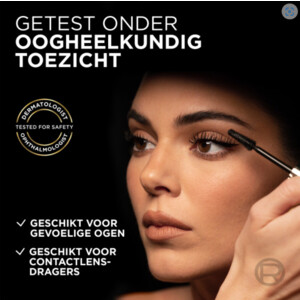 L'Oréal Mascara Panorama All Night Black - zwart - 16.95 euro