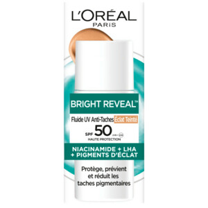 L'Oréal Bright Reveal Daily UV Fluid SPF 50+ - 29.99 euro