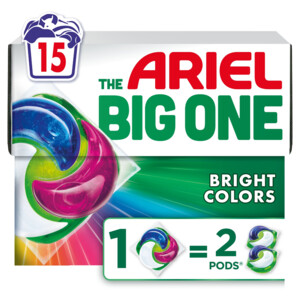 4x Ariel 3in1 Wasmiddel Pods The Big One Color - 46.45 euro