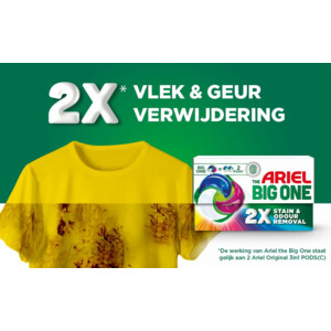 Ariel 3in1 Wasmiddel Pods The Big One Color - 29.99 euro