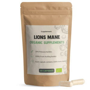 2x Cupplement Lion's Mane Organic Supplements - 23.83 euro