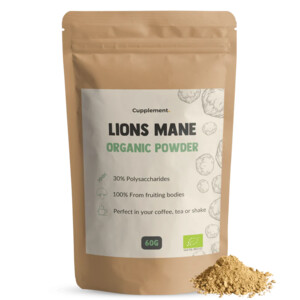 2x Cupplement Lion's Mane Organic Powder - 26.07 euro