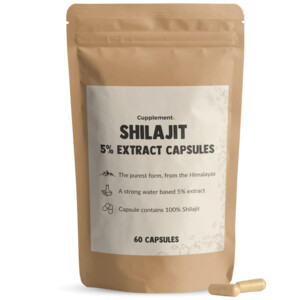 2x Cupplement Shilajit 5% extract - 23.83 euro