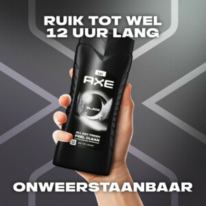 6x Axe 3in1 Douchegel Black - 19.52 euro