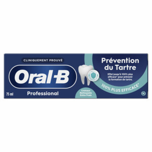 12x Oral-B Tandpasta Professional Tandsteencontrole Reinigingskristallen Extra Fris - 55.36 euro