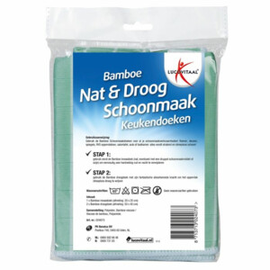 Lucovitaal Schoonmaakdoek Bamboe - 3.99 euro