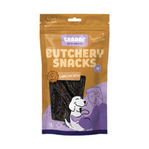 Braaaf Butchery Lamb Liver Bites Hondensnack