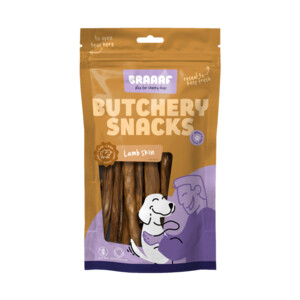 Braaaf Butchery Lamb Skin Hondensnack