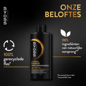 Syoss Repair Shampoo - 3.75 euro