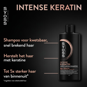 Syoss Intense Shampoo Keratin Deep Caring - 3.09 euro