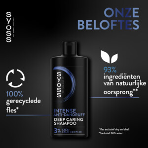 6x Syoss Anti-Dandruff Shampoo - 30.28 euro