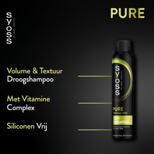 6x Syoss Pure Fresh Droogshampoo - 26.39 euro