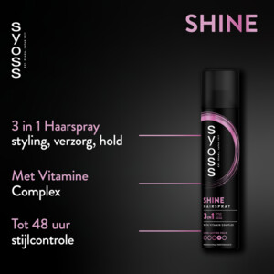 Syoss Shine Hold Haarspray - 5.09 euro