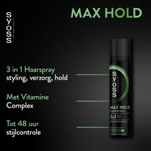 12x Syoss Max Hold Haarspray - 31.25 euro