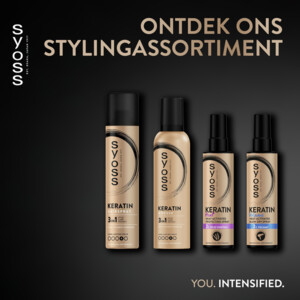 Syoss Keratin & Volume Heatprotection Spray - 4.49 euro