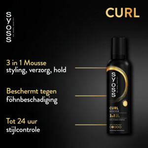 6x Syoss Curl Haarmousse - 26.39 euro