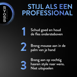 Syoss Volume Haarmousse - 8.49 euro