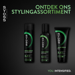 6x Syoss Max Hold Haarmousse - 26.39 euro