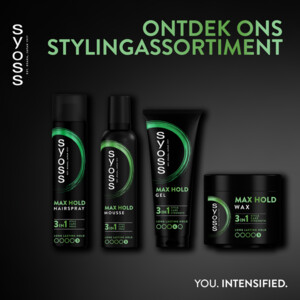 6x Syoss Max Hold Haargel - 30.51 euro