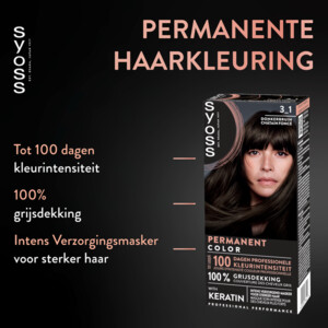 Syoss Baseline Haarverf 3-1 Donkerbruin - 15.29 euro