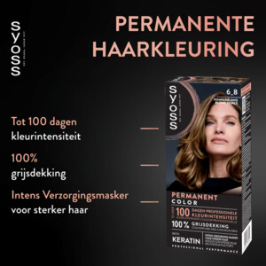Syoss Baseline Haarverf 6-8 Donkerblond - 8.49 euro