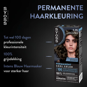Syoss Baseline Haarverf 5-95 Cool Lichtbruin - 15.29 euro