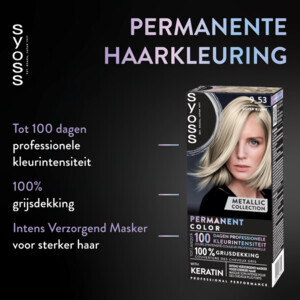 Syoss Baseline Haarverf 9-53 Silver Blush - 13.55 euro