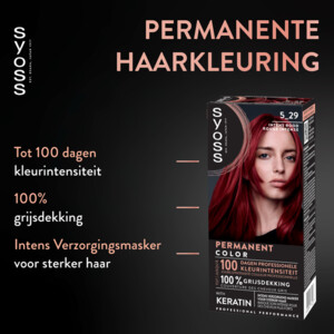 Syoss Baseline Haarverf 5-29 Intens Rood - 13.55 euro
