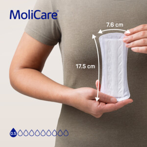 Molicare Premium Lady Pad 0,5 Druppels 70 ml Absorptie - 3.19 euro