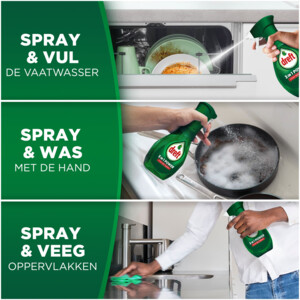Dreft 3in1 Power Lemon Spray Navulling - 4.89 euro