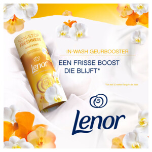 6x Lenor In-Wash Geurbooster Gouden Orchidee - 73.99 euro
