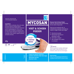 Mycosan Protect Voet en Schoenpoeder - 10.19 euro