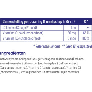 Vitakruid Collageen Solugel Poeder Tropical - 16.75 euro