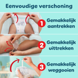 Pampers Premium Protection Luierbroekjes Maat 3 (6-11 kg) - 56.24 euro