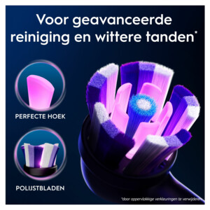 Oral-B Opzetborstels iO Radiant White Zwart - 47.99 euro