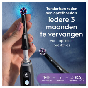 Oral-B Opzetborstels iO Radiant White Zwart - 47.99 euro