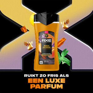 3x Axe Douchegel Peach Infusion - 14.58 euro