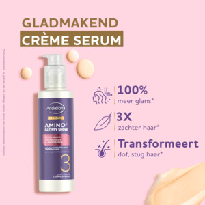 6x Andrélon Pro-Care Haarserum Amino+ Glossy Shine - 46.45 euro