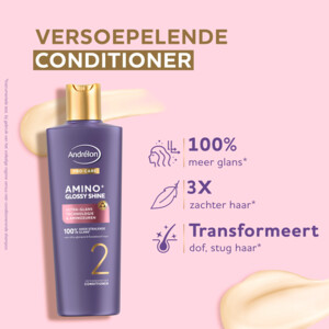 Andrélon Pro-Care Conditioner Amino+ Glossy Shine - 11.99 euro