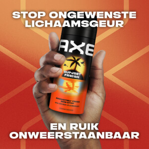 Axe Deodorant Bodyspray Sunset Fresh - 5.99 euro