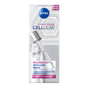 3x NIVEA Cellular Filler Hyaluron Vullend Serum - 80.63 euro